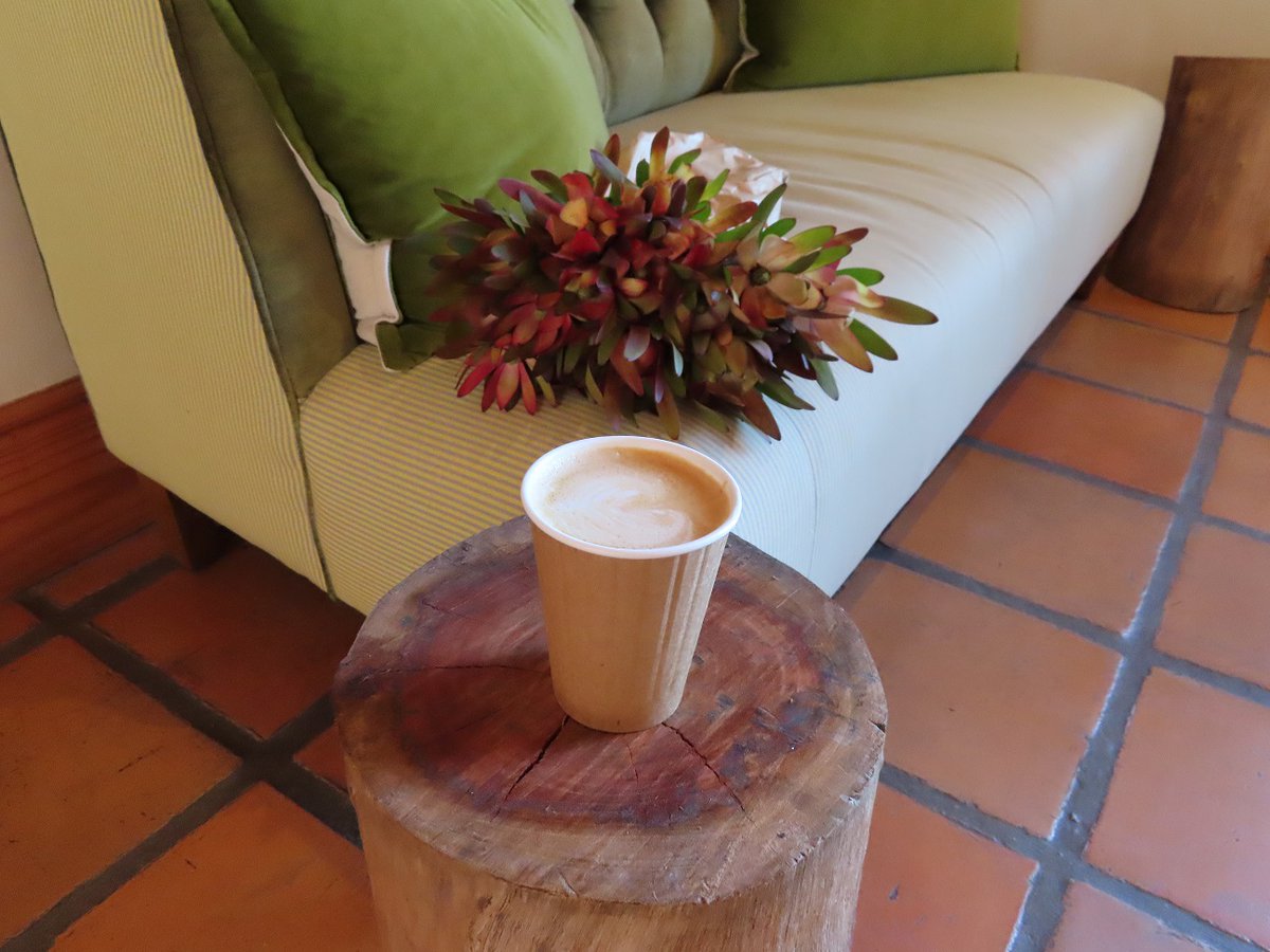 ShopperSAfrica's tweet photo. Warm the soul with a “coffee to go” at Ochra Store, Avondale Wine Estate! #OchraStore #CoffeeToGo #cappuccino #Coffee #Paarl #Winelands #AvondaleWineEstate #TravelBugSA #MeetOurSouthAfrica #ShopperSA #BuyLocal #NaturesPantry https://t.co/1cOruRVNR5 https://t.co/paauR0lCdU