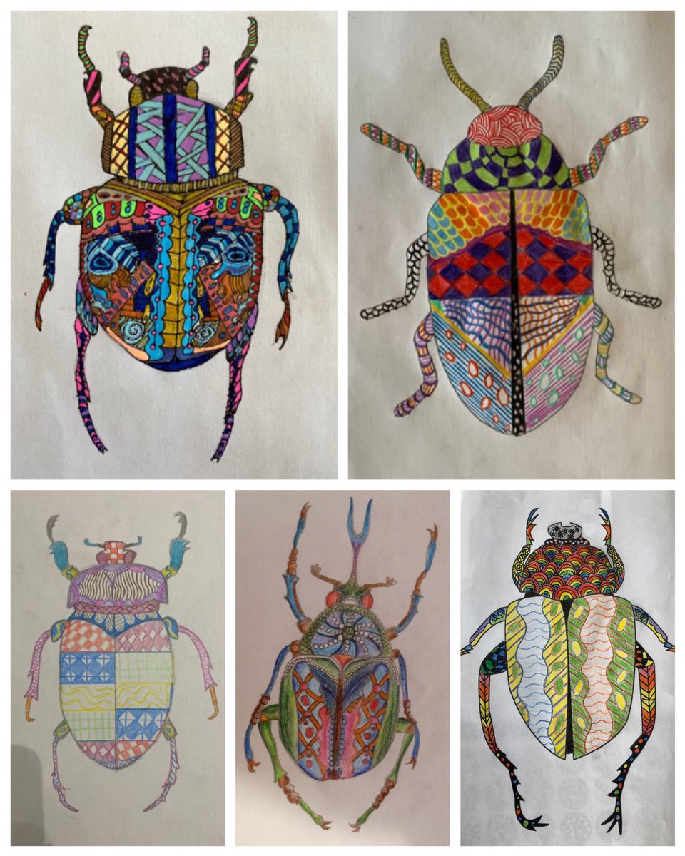 Once again, our #Year9 #KS3 #Art pupils have smashed it! We think these beautiful pieces, created in response to the wonderful illustrations of <a href="/hannahDdesigns/">Hannah davies</a>, are brilliant! Well done, boys! #proudteacher #resilience #creativityinadversity #loveteaching
