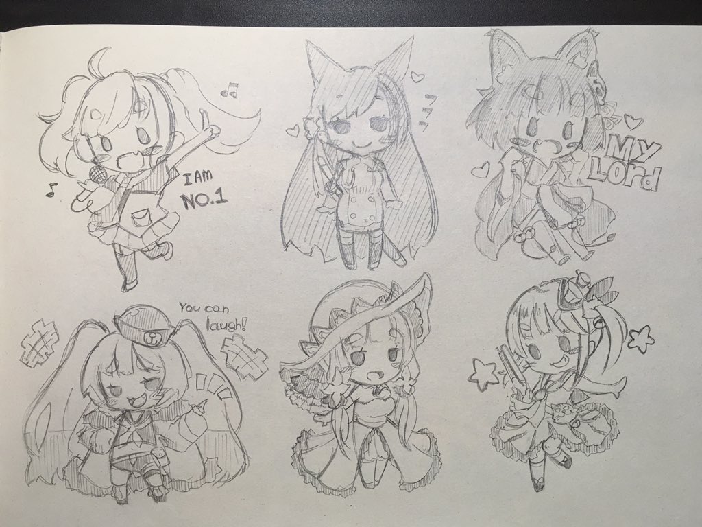 #女の子のイラストだけで興味を持ってくれる方へ届け
こんなの描いてます、主に真面目半分ネタ半分って感じです 