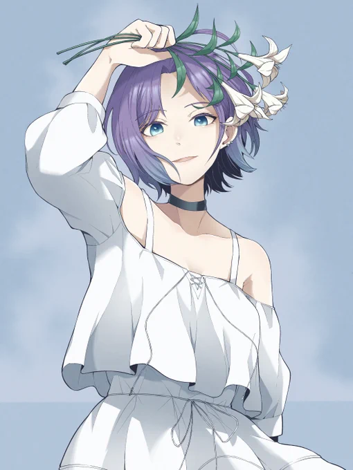 海と花束 