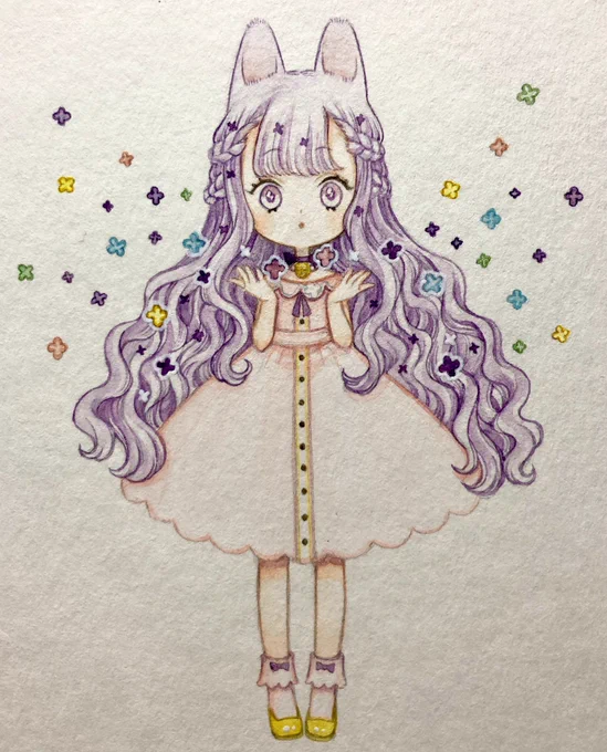 mii
産まれてからあっという間に1年経っていました?これからもたくさん描きたいうちのこです? 