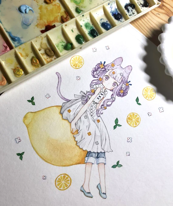 mii
産まれてからあっという間に1年経っていました?これからもたくさん描きたいうちのこです? 