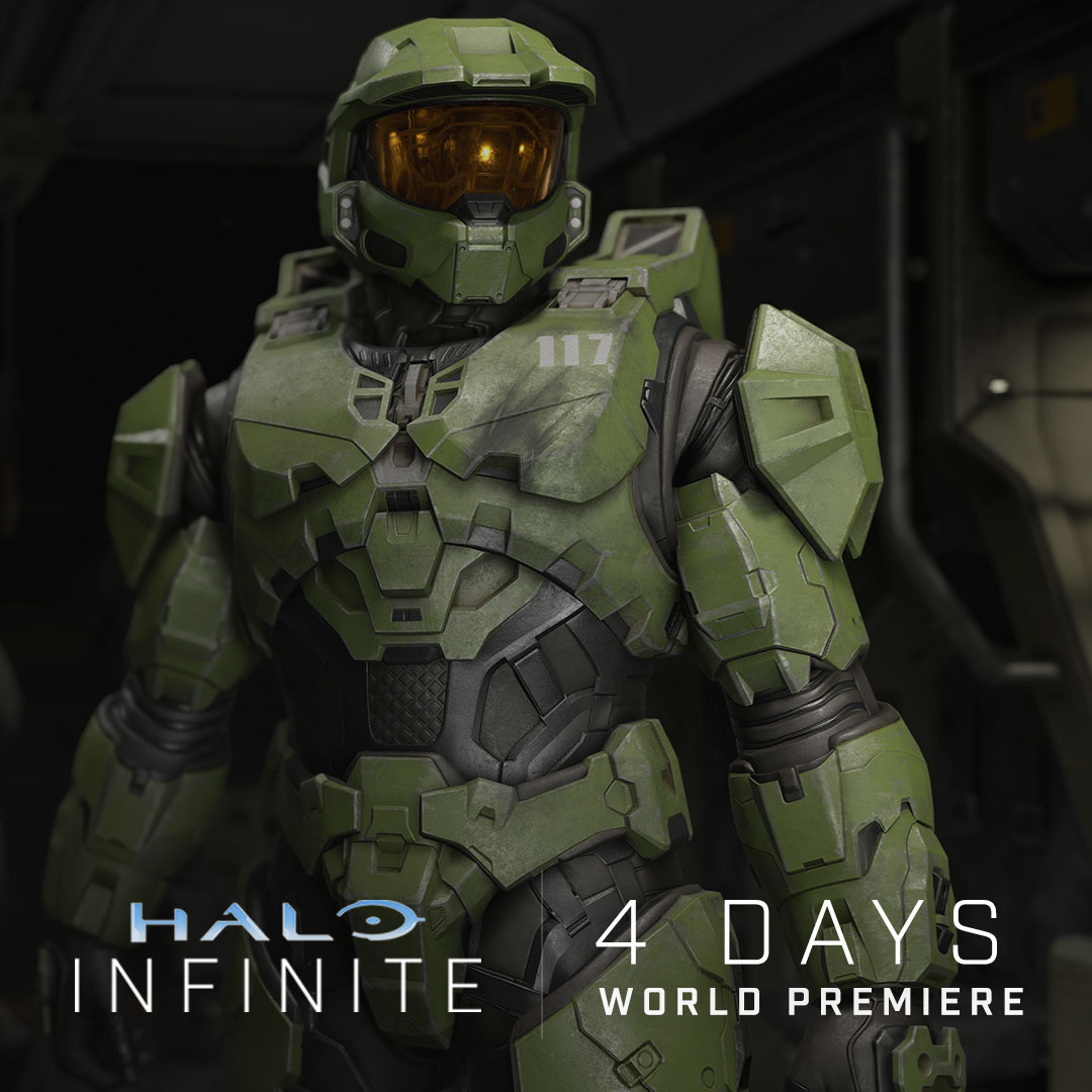 Halo's tweet photo. 4 Days. #HaloInfinite⁣ https://t.co/xtf54ZWZV0