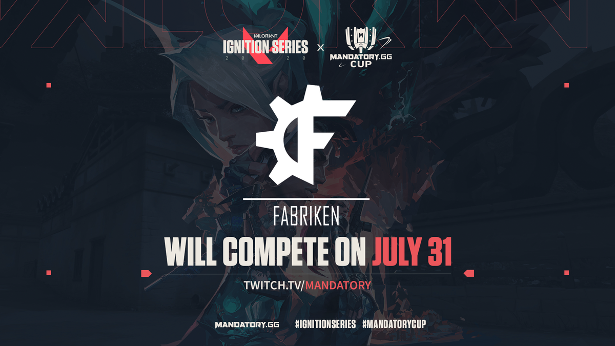 We will be competing in the <a href="/MandatoryGG/">MANDATORY</a> ignition series starting july 31. Tournament info: mandatory.gg/en/tournament/…