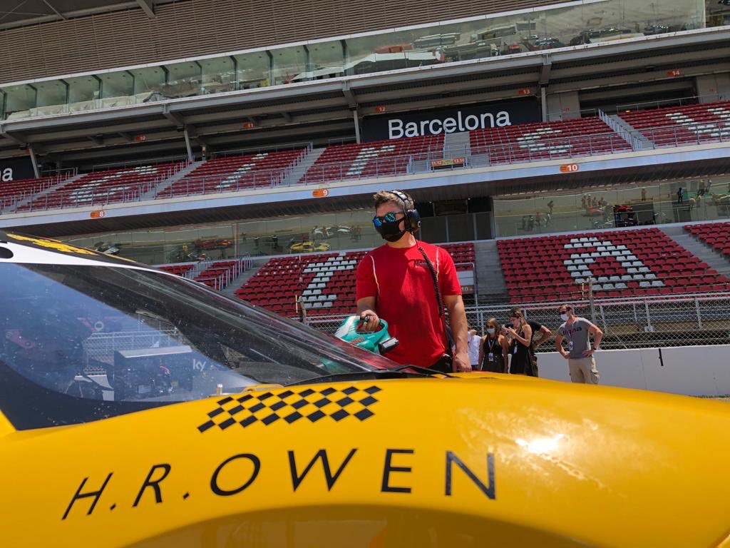 FF_Corse's tweet photo. Congrats to Laurent de Meeus on his Spanish Podium in the European Ferrari Challenge Race 2 at Barcelona. #FastFerrari #teamFFCorse @FerrariRaces @hrowenferrari https://t.co/zP4tBBVuZu