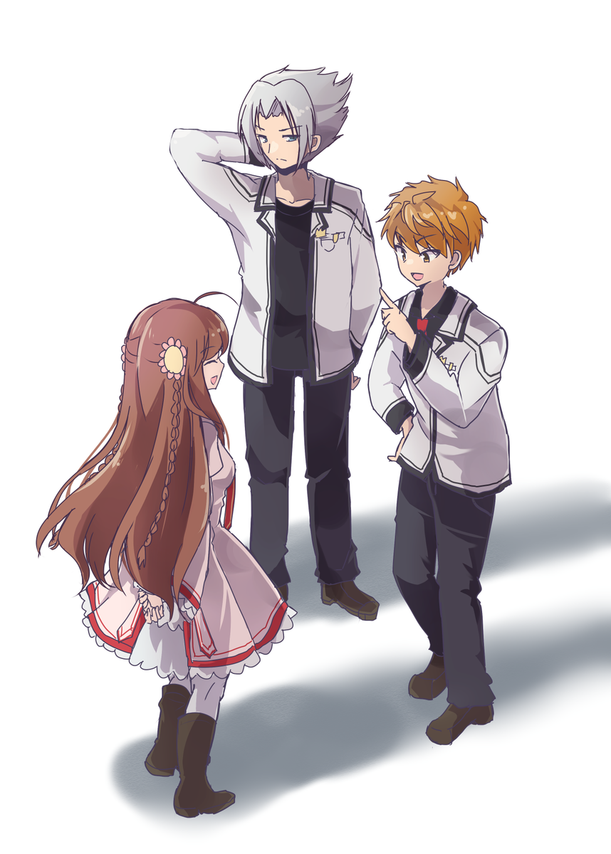 「3人 #毎日こたこと #Rewrite 」|くらげ🌙のイラスト