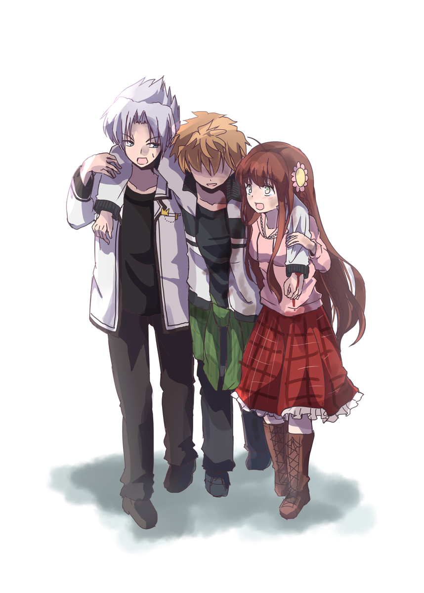 「3人 #毎日こたこと #Rewrite 」|くらげ🌙のイラスト