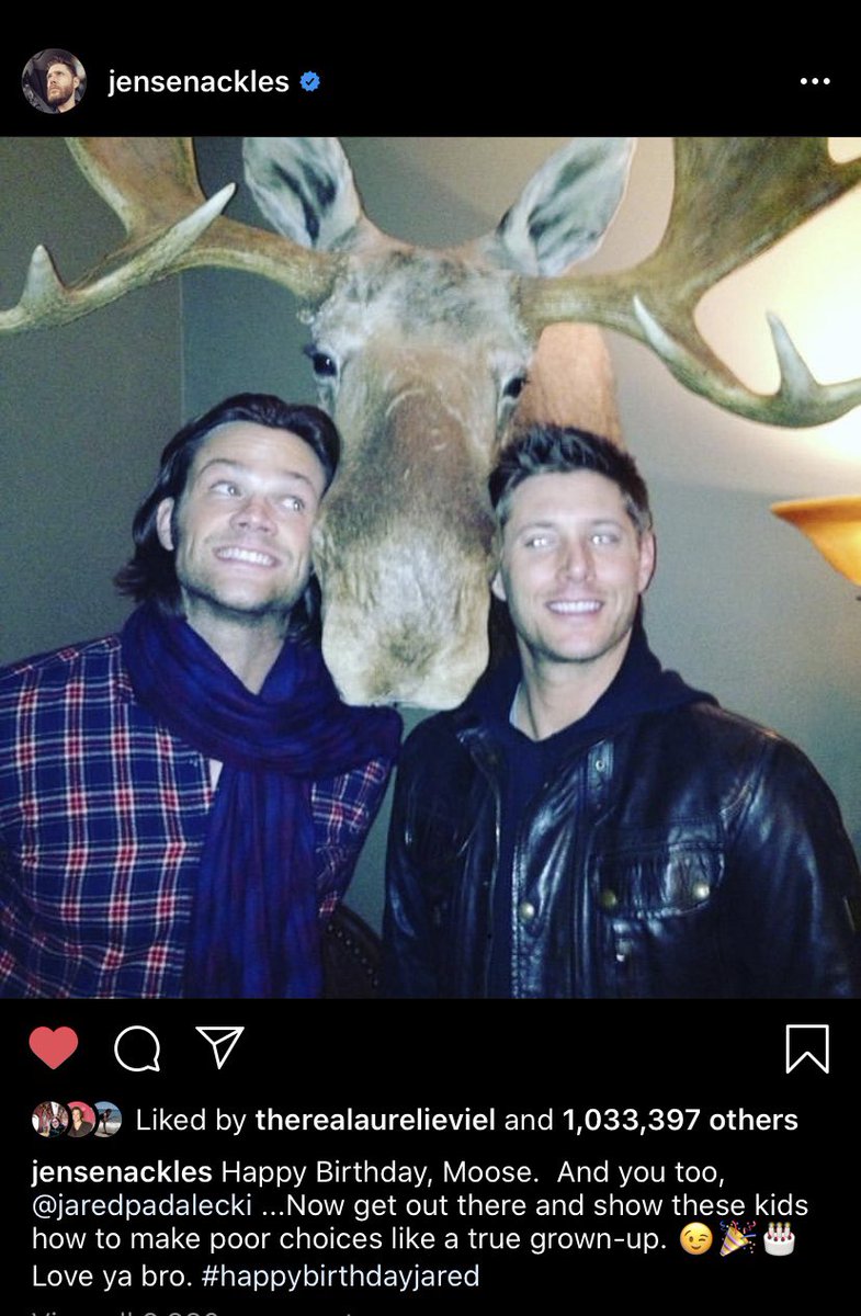 jrodackles_'s tweet photo. Jensen wishing Jared  happy birthday is always the highlight of July 19th #HappyBirthdayJaredPadalecki https://t.co/Dqwthyysik