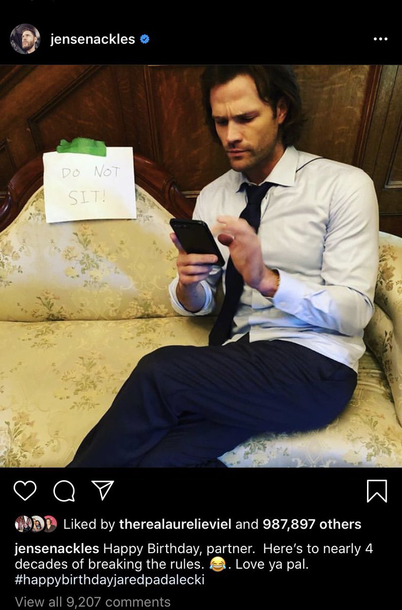 jrodackles_'s tweet photo. Jensen wishing Jared  happy birthday is always the highlight of July 19th #HappyBirthdayJaredPadalecki https://t.co/Dqwthyysik
