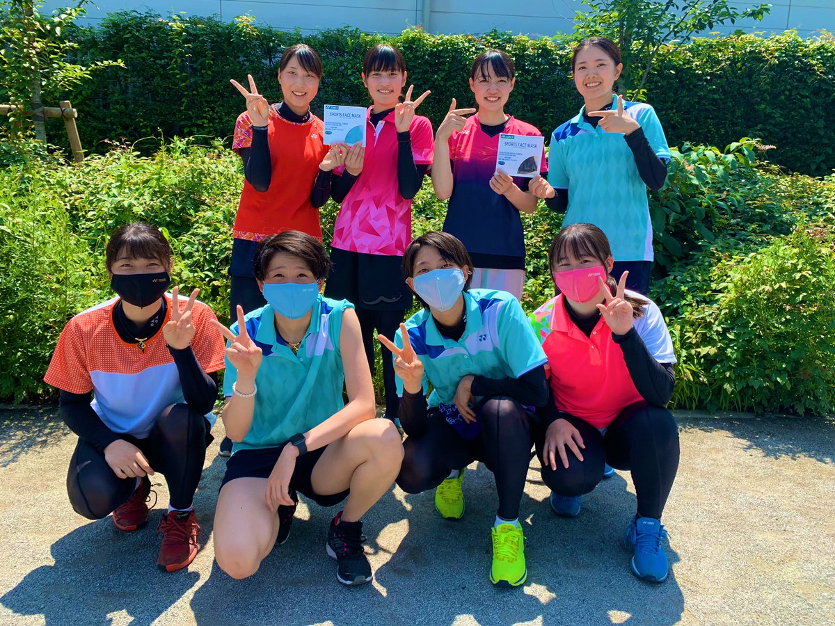 shi_mars7's tweet photo. 今日は🌞がお久しぶりでした！！🌞さんこれからももっともっと会いましょう！

ヨネックスのマスクを着用しました😷
白、黒、水色、ピンクの4色なので皆さんも選んでみてください！！！
紐の調節もでき、フィット感💯これから活用していきます✌️
#YONEX#YONEXポーズ失礼します。 https://t.co/JtCO2fjtGR