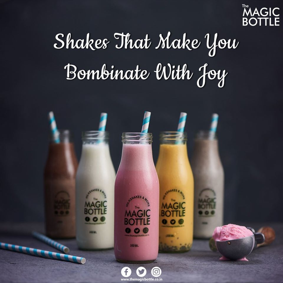 TheMagicBottle1's tweet photo. Smooth.Tasty.Refreshing
Experience the taste of our wide range of Milkshakes at The Magic Bottle. Taste that will make you bombinate with Joy!!

#milkshakes #magicbottle #milkshakebrand #thickshakes #smoothies #icecream #tasty #foodie #shake #chocolateshake #mangoshake #coffee https://t.co/Ml5Qpv5Cve
