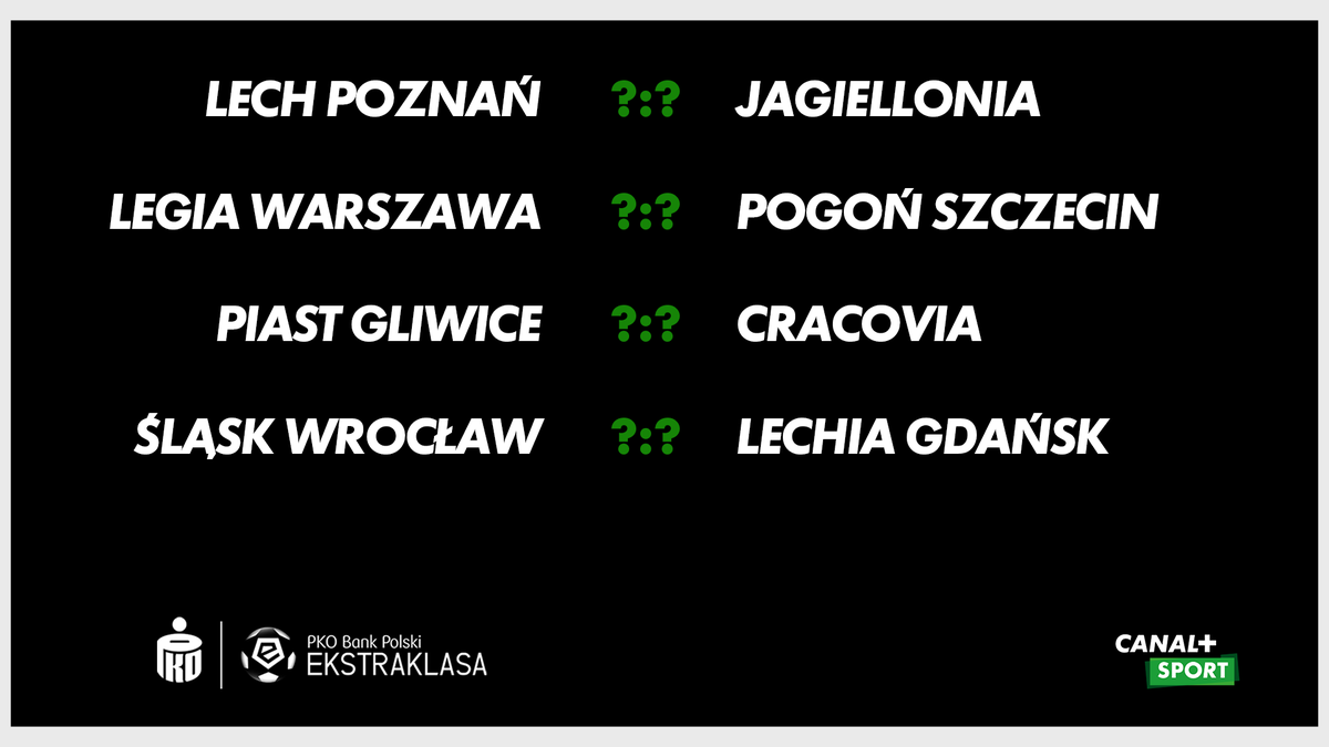 CANALPLUS_SPORT's tweet photo. Czas na ostatni akcent @_Ekstraklasa_ w tym sezonie❗
📺#MultiligaPlus grupy mistrzowskiej od 16:30 w CANAL+ SPORT
⚠Oglądaj też w NOWYM CANAL+ https://t.co/5X0qpyCqTv https://t.co/yTVukg3Y9S