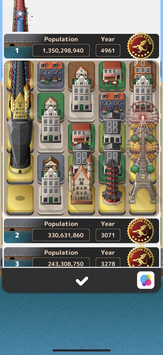 lshanying's tweet photo. I know it��s not a popular game and ppl might now understand what the score means. But here it is anyway: Year 4961 and Polulation 1,350,298,940.  😊 #subaracity https://t.co/DMOqQzVPtt