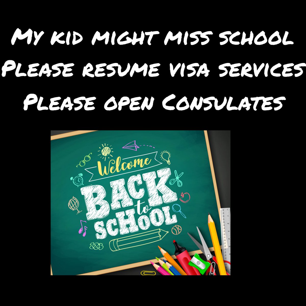 Sraboni12750859's tweet photo. @SraboniBose @StateDept @USAndIndia @USAmbIndia My daughter's school starts this 12tg aug..please resume processing of visa services..
Thanks
#processH4visas #openconsulate https://t.co/FaOmjVne6f