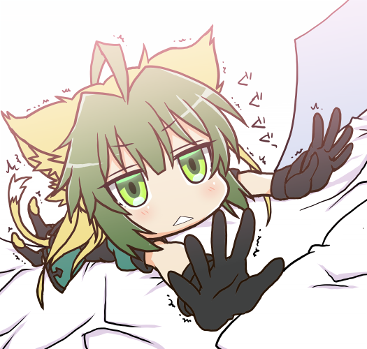 アタランテ ,ぐだ男 「Σφ三φ三φ三φ(:3」∠)_ #デフォルメ絵を流してデフォルメ民を増やそう #」|のーむ＠FANBOXも更新中のイラスト