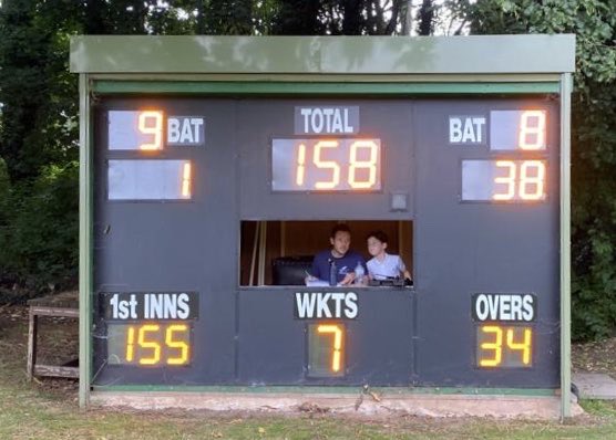 After a first game last over victory.... my kit is ready for next week ✅