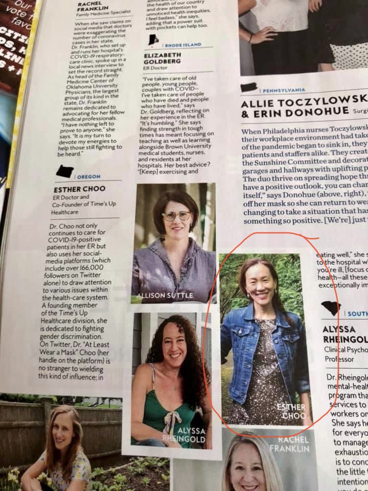 gradydoctor's tweet photo. Shout out to all of the #Badass50 women leaders featured in @InStyle!*

*but extra cheers for the matchless @choo_ek! 😉👊🏽 https://t.co/ojGhTXy1rZ