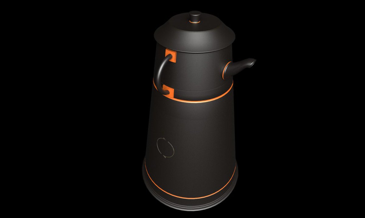 Kosania1's tweet photo. This is the design of the teapot
3d max, Substance painter, Photoshop  #3dmodelling #coronarender
#substancepainter #3dmax #3dartist #3dmodel #teapot https://t.co/AyZ6a0zAvD