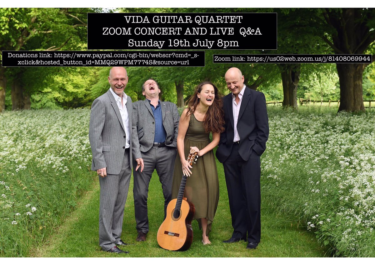 VIDA Guitar Quartet tweet media