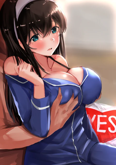 ふみ揉み
#鷺沢文香
寝る前の運動 