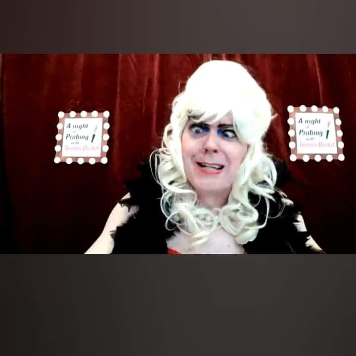 LIVE Movie &amp; TV QUIZ every Tuesday night at 8.30pm. 
Email Teena on teenabizkit@yahoo.com to register...only £3 per household. 😲💋
vimeo.com/439299818 

#quiz #dragqueen #lgbtq #virtualquiz #comedy #actor #actorslfe