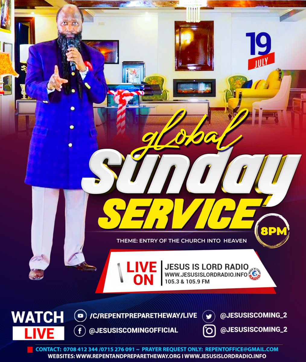 mangala_tobias's tweet photo. I welcome you all to today's sunday service https://t.co/UbdkiIHuEB