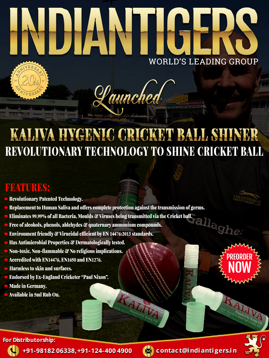 IndianTigers1's tweet photo. International Cricket 🏏 is back with ENGvWI Test Series after 117 days of halt. But Players are finding it extremely difficult to shine &amp; maintain Cricket Ball without using Human Saliva amidst #COVID19 pandemic. In order to support entire #Cricket Community &amp; Players worldwide, https://t.co/ZxnaMq7dr9