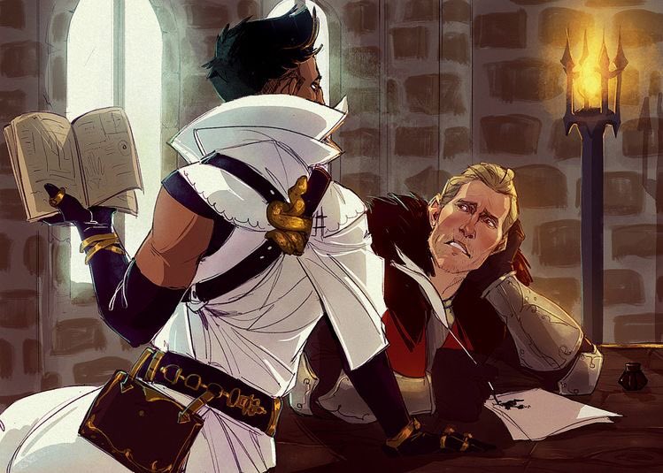 "Shall I read to you in my silky smooth voice Commander?"