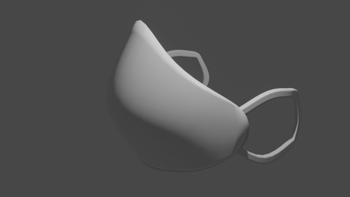 KwasiHyiah's tweet photo. I was playing with modeling a nose mask😜
#blender #blendedfamily #blender3d #b3d #3dmodeling #3d #blendercommunity #blenderrender #nosemask #nosemasks #covıd19 #preventspread https://t.co/TopdnxuZP9