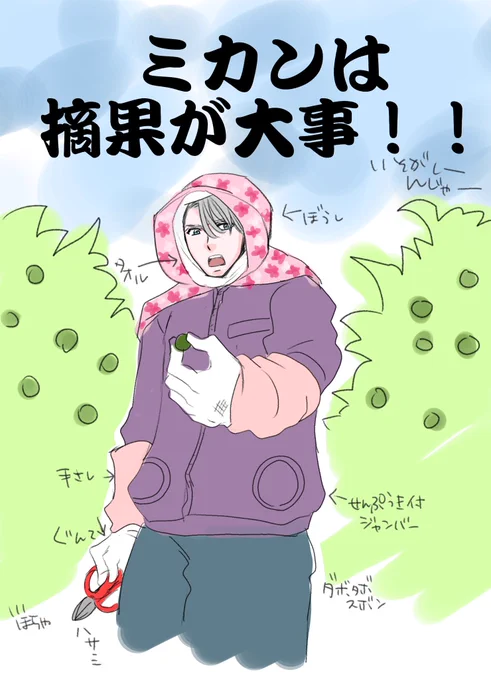 #劇場版情報来るまで1日1ヴィクトル
111日目

農家ヴィクトル 