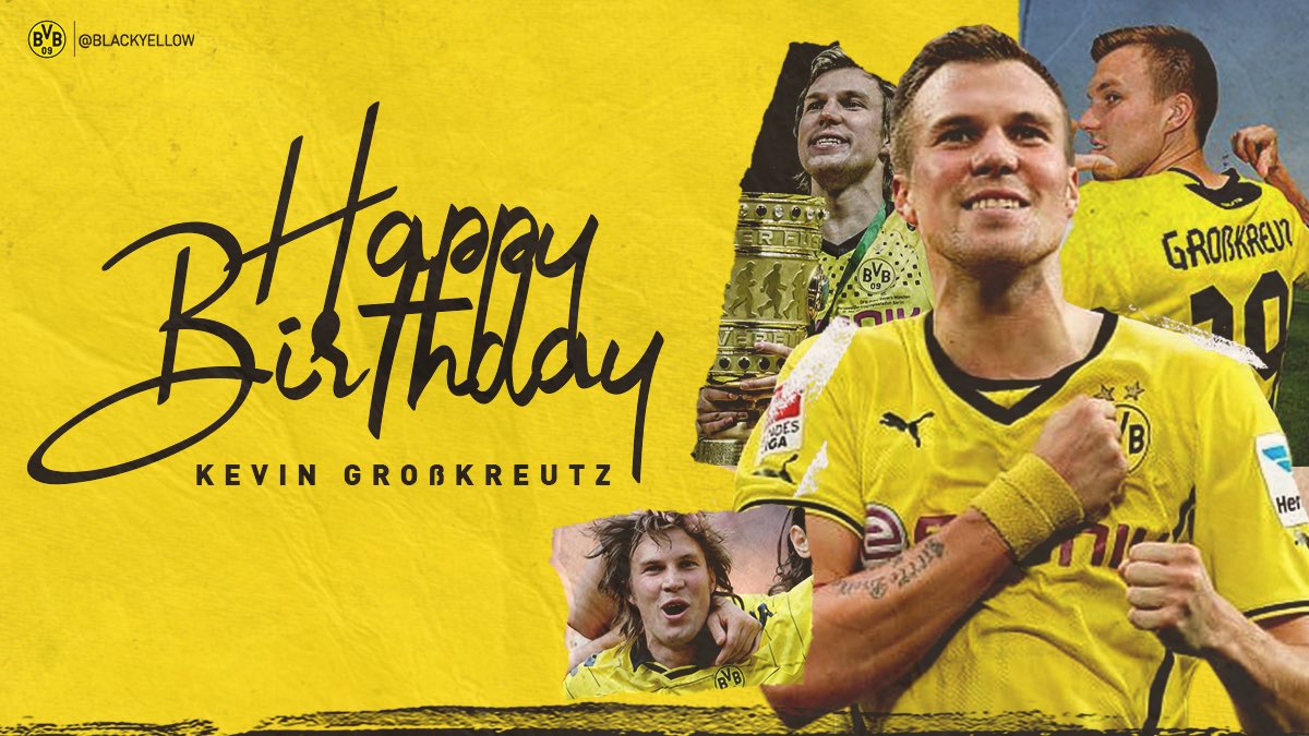 Join us in wishing happy birthday to Kevin Großkreutz! 🎉
 
Alles Gute, Kevin!