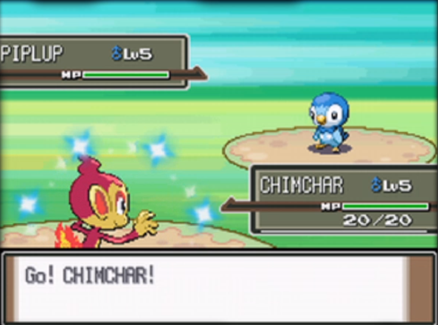 SkuggeM's tweet photo. After only 3,308 srs we got our shiny Chimchar to kick off the Plat SBQ! Literally 4 srs into the stream (2 systems)! Very nice shiny to get, and a nice start to a new adventure! Video will be up tonight, but right now I gotta go be a dad for a while :D https://t.co/dtuidk6j7v