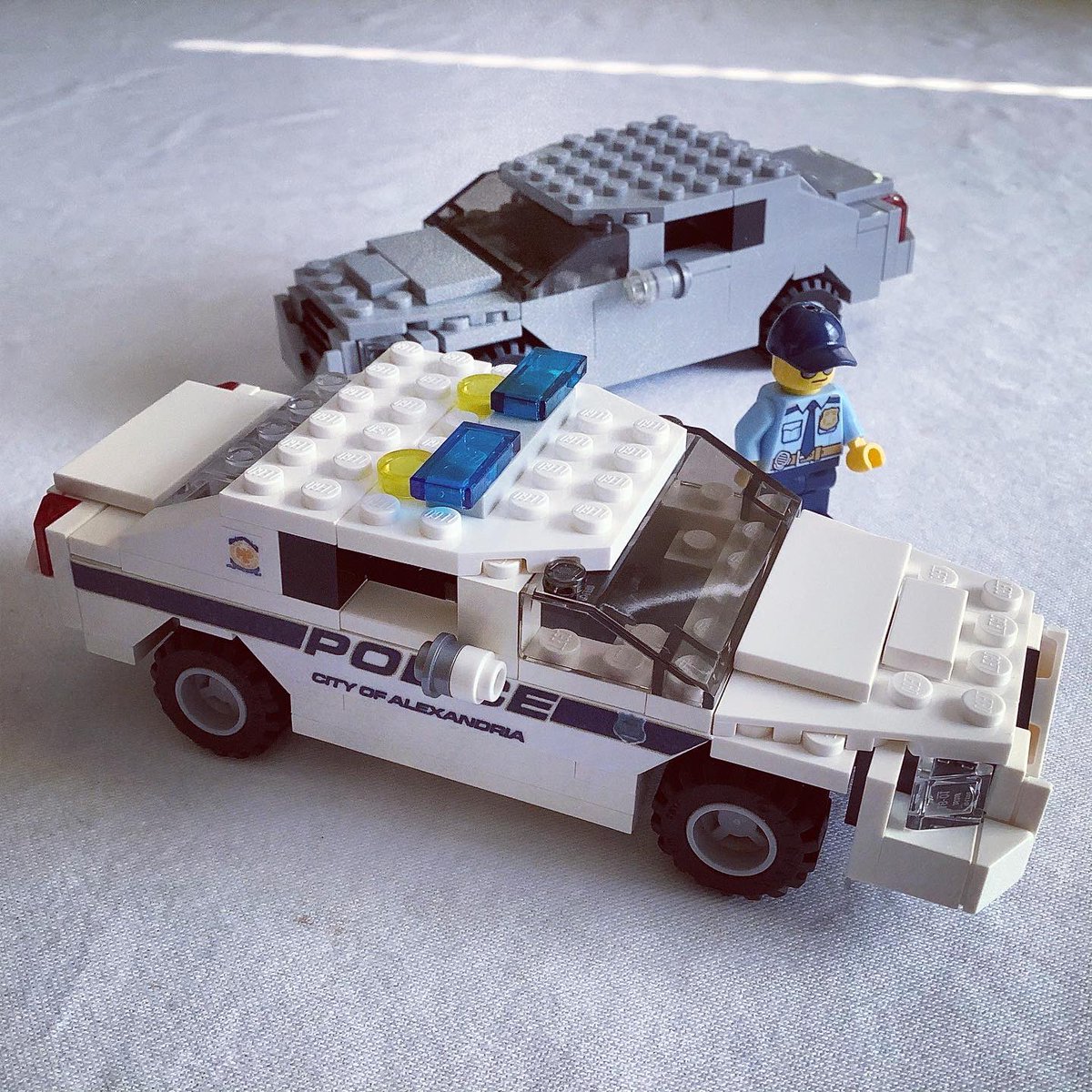 lego unmarked police car
