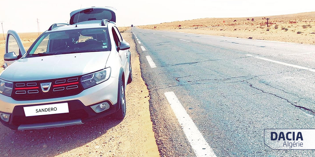 DaciaAlgerie's tweet photo. سانديرو ستيبواي الوهرانية في صحراء بلادنا 😍❤🤩

#dacia #daciaalgerie #sandero #dacialovers #fanspic #stepway https://t.co/sDTsEU8v9E