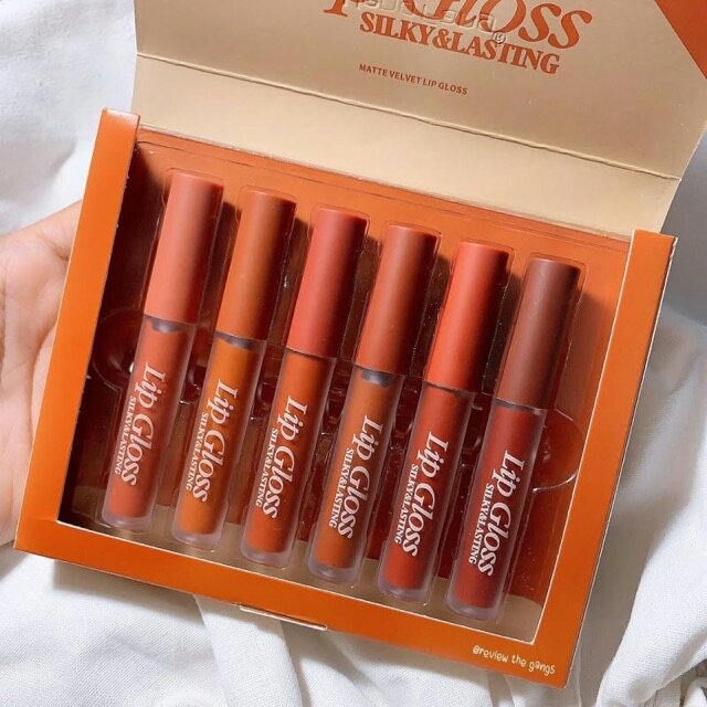 makeupset_peach's tweet photo. เซทลิป Heng Fang Lip Gloss 6 สี 6 แท่ง °~~ ราคา 100฿ #พร้อมส่ง

#MAGENTA #ลิป��ติก #ลิป #ลิปปากนุ่มใน60วิ #ลิปมัน #ลิปกลอส #คสอเกาหลี #ชี้เป้าโปรถูก #ชี้เป้าของถูก #ชี้เป้า #ของมันต้องมี #ของดีบอกต่อ #ใช้ดีบอกต่อ #ใช้จริงรีวิวจริง #howtobeauty #howtoperfact https://t.co/z5yIxClM1h