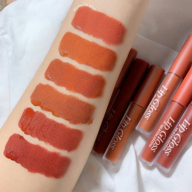 makeupset_peach's tweet photo. เซทลิป Heng Fang Lip Gloss 6 สี 6 แท่ง °~~ ราคา 100฿ #พร้อมส่ง

#MAGENTA #ลิป��ติก #ลิป #ลิปปากนุ่มใน60วิ #ลิปมัน #ลิปกลอส #คสอเกาหลี #ชี้เป้าโปรถูก #ชี้เป้าของถูก #ชี้เป้า #ของมันต้องมี #ของดีบอกต่อ #ใช้ดีบอกต่อ #ใช้จริงรีวิวจริง #howtobeauty #howtoperfact https://t.co/z5yIxClM1h