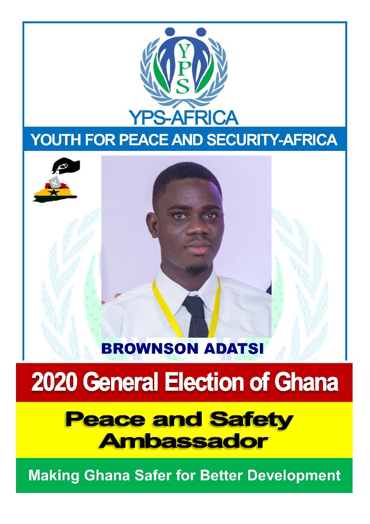 AdatsiBrownson's tweet photo. We need all of us alive and healthy that's why we are going into the elections to choose leaders who can come up with policies to help us live in wealth and in health, so there is absolutely no need for electoral violence before, during and after elections.
@apiorkor
#GH4peace https://t.co/ETRZrXElOH