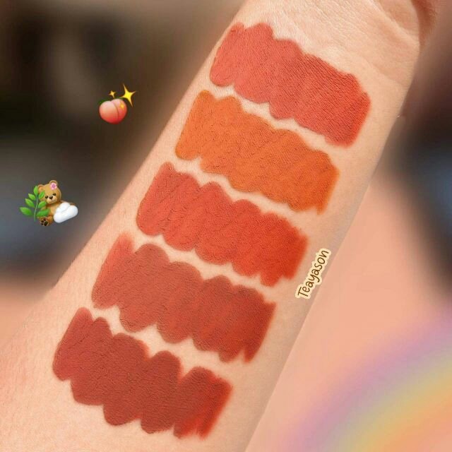 makeupset_peach's tweet photo. ลิป​ Teayason เนื้อแมทโทนอิฐแบบสายเกา 5 แท่ง ราคา 85฿
สีสวย ติดทนนาน กันน้ำดีสุดๆ

#ลิปสติก #HowtoPerfect #howtobeauty #ลิปปากนุ่มใน60วิ #ลิปมัน #ลิปแมทแต่ไม่หนัก #คสอเกาหลี https://t.co/IYqGKwsw8a