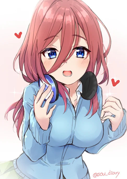 五等分の花嫁の三玖('ω') 