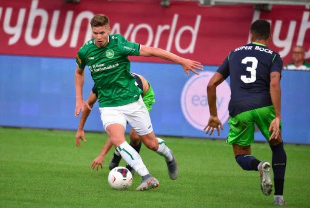 Cédric Itten (96) - Centre-Forward. St. Gallen. A key part of the young talented St. Gallen side that are currently top of the Swiss Super League (1st tier). He's 2nd top scorer in the division with 15 goals.Could make the transition to Bundesliga/ Ligue 1/ Serie A standard