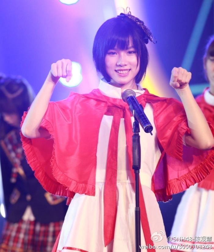 On day 86 of our  #SNH48 1st generation graduation countdown, we bring you this 2013 photo of Chen GuanHui from Team SII