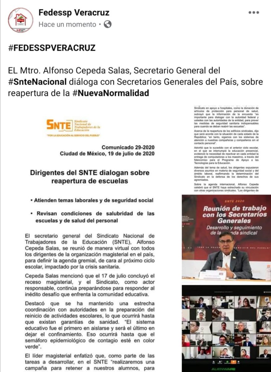 Fedessp Veracruz tweet media