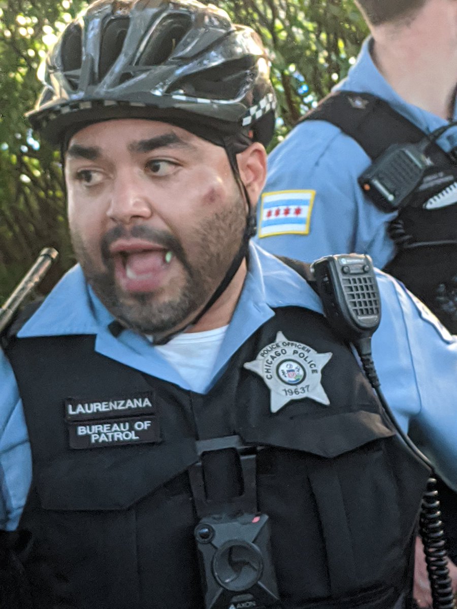 MH_Oppenheimer's tweet photo. @chicagosmayor Officer Laurenzana has 19 official misconduct complaints and action has not been taken in response to any of them! 

Please do not pretend this type of oversight is any more than lip service. https://t.co/VLy4DhJkri