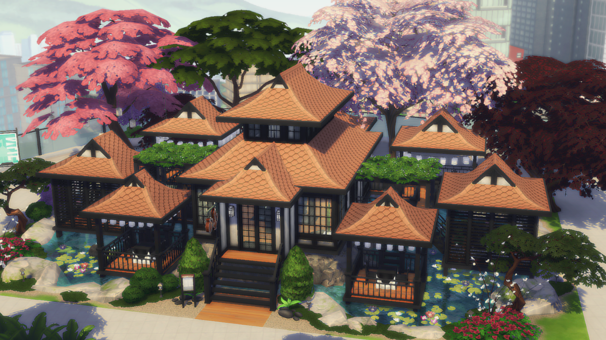 TheREALschnuck's tweet photo. Hiya!  Need a new restaurant that offers private dining areas for dating sims with a serene scenic view? 
Stop motion speed build: https://t.co/WJyp9fNG8x
#ShowUsYourBuilds @simmersdigest @SimsCreatorsCom https://t.co/5s1mkGLQ02