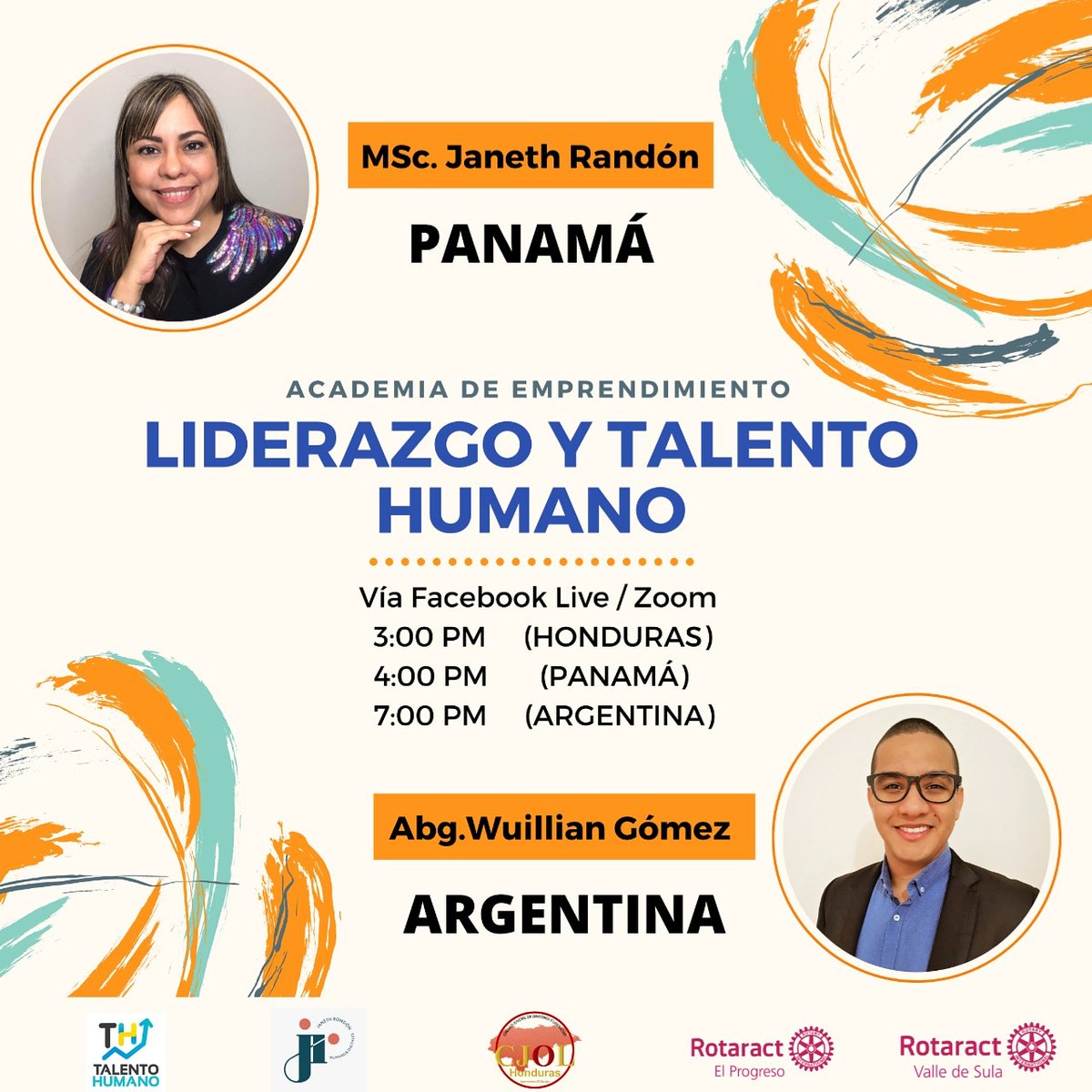 cjolhn's tweet photo. ¡No te lo pierdas! Hoy es nuestra última charla de la Primer Academia de Emprendimiento CJOL Honduras.📈❗

Aprende de liderazgo y talento humano y con invitados internacionales.

Será por medio de nuestra página oficial en facebook Live. Te esperamos:
https://t.co/dul5Qgc6Kw https://t.co/O9vlHPrtNE