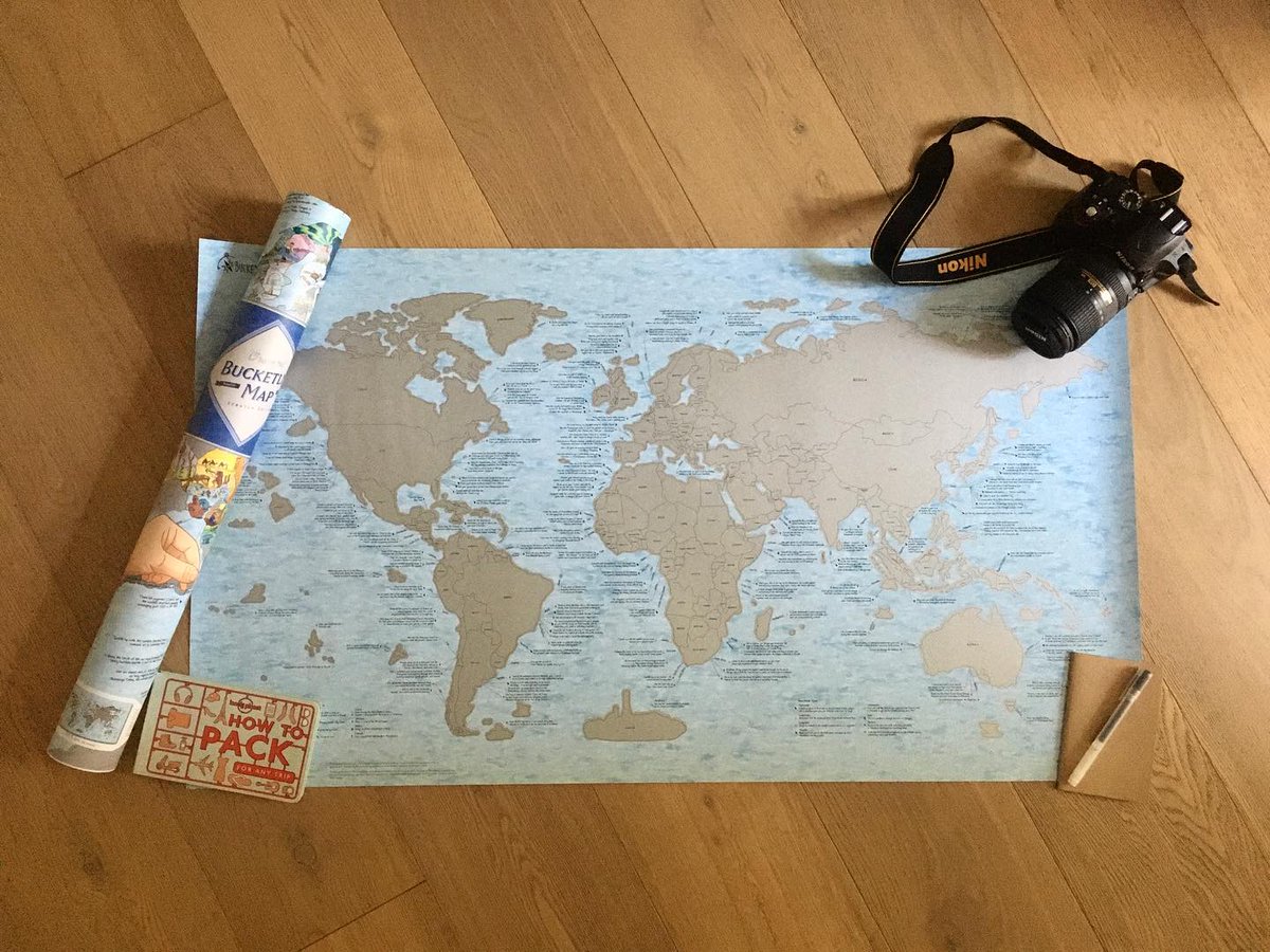 🌍 il mondo ai nostri piedi. O meglio, appeso alle pareti di casa.

☀️ la nostra calda domenica è stata rallegrata da <a href="/awesome_maps/">Awesome Maps</a> che direttamente da #Berlino ci ha inviato una mappa incredibile!

❤️ col codice SALT sul sito di #awesomemaps potrete avere il 10% di sconto