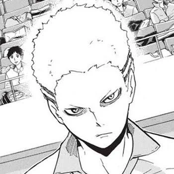 AKSJKD THE LINES ON KYOUTANI'S HAIR WENT FROM HORIZONTAL TO VERTICAL ? 