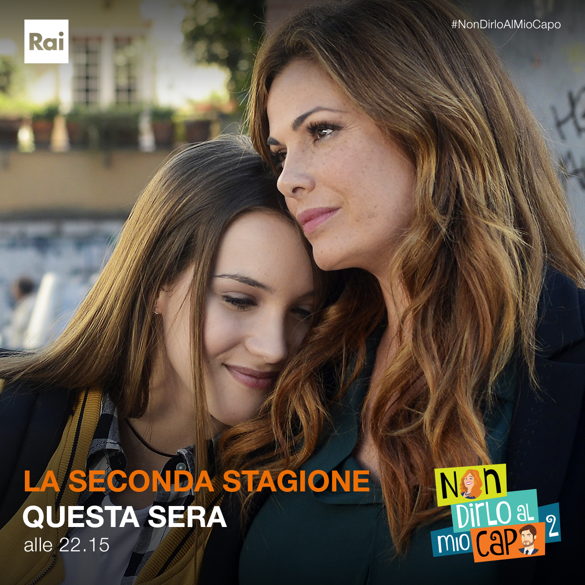 Da questa sera in replica la seconda stagione di #NonDirloAlMioCapo2!
Appuntamento come sempre alle 21:25 su <a href="/RaiUno/">Rai1</a>! 😉