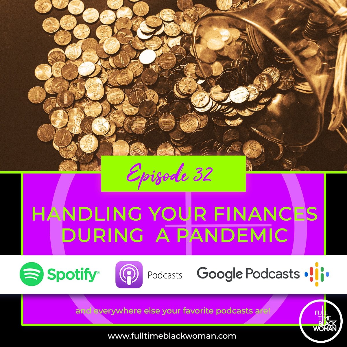 FTblackwoman's tweet photo. ๐ฃ๐ขNEW EPISODE ALERT๐ข๐ฃ
Today we're offering tips for those whose income was impacted by the pandemic or those trying to protect their coins.
#ftbw #blackwoman #blackgirlmagic #blackvoices #blackpodcastsย #podsincolor #dopeblackpodcasts #personalfinance #Blackmoney https://t.co/j6ReOVluri