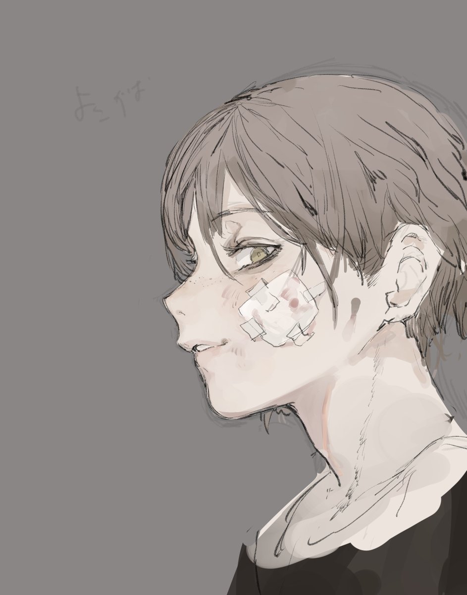「こういう病んでそうな男の人描くのも好きなので依頼おまちしております 」|木野花ヒランコ(株式会社レッドハウス)のイラスト